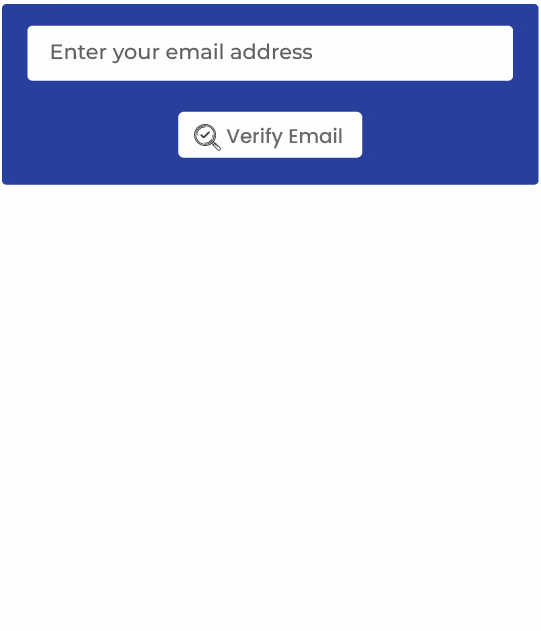 Email validation for fraud prevention