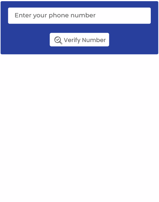 Phone validation to detect fraud